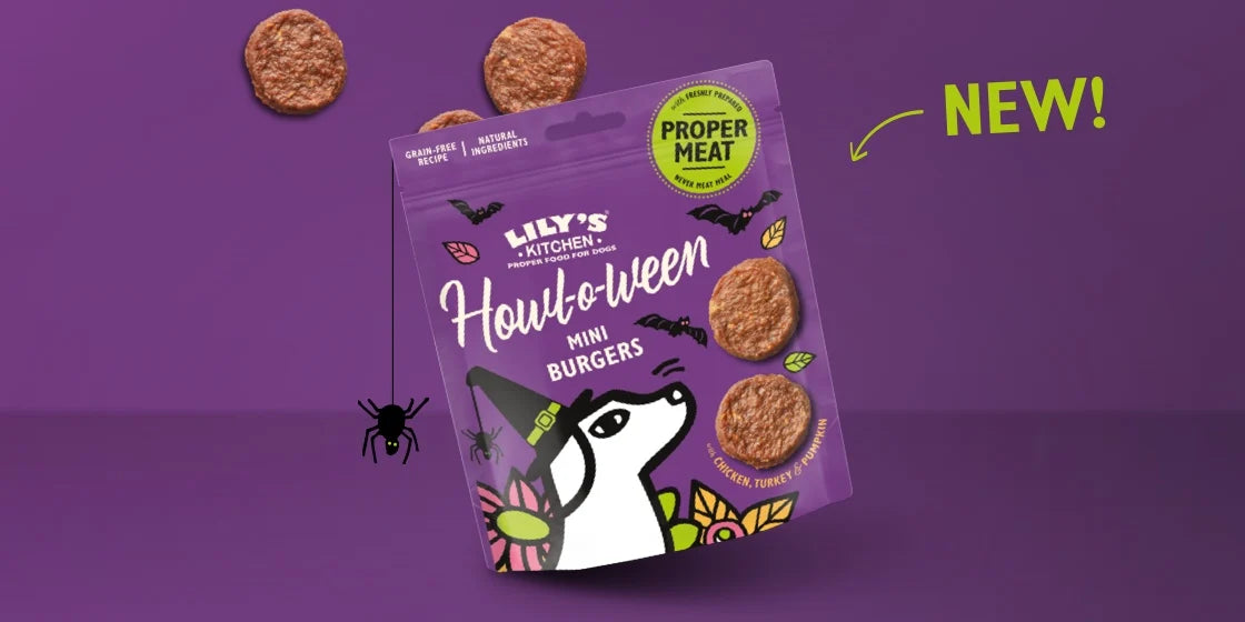 Lily's Kitchen Halloween Mini Burgers