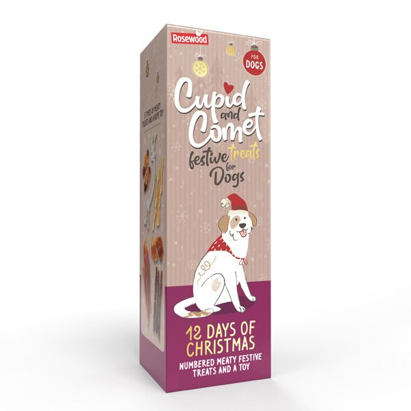 Rosewood Cupid & Comet 12 Days of Christmas Dog Treats