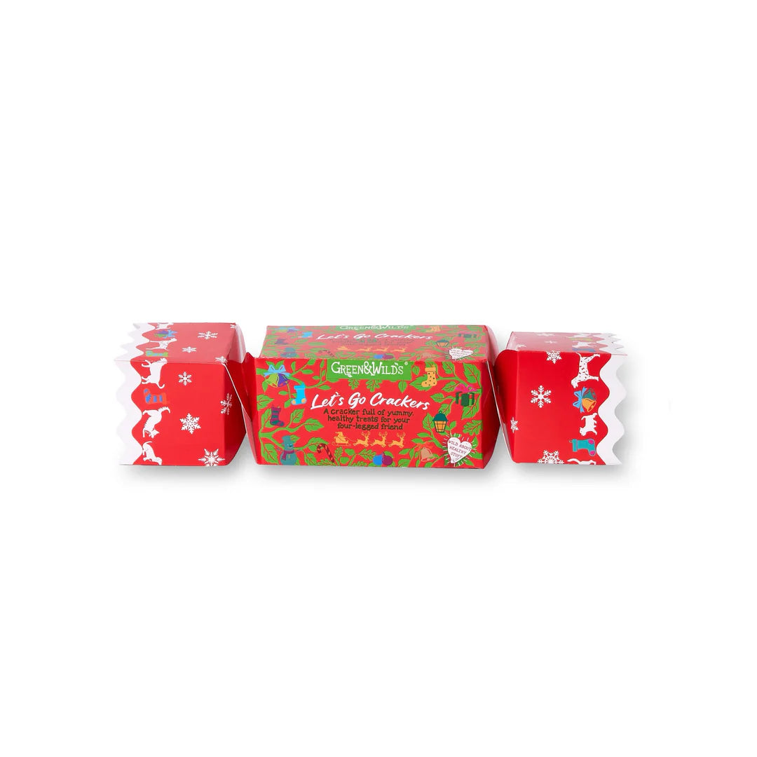 Green & Wilds Christmas cracker for dogs
