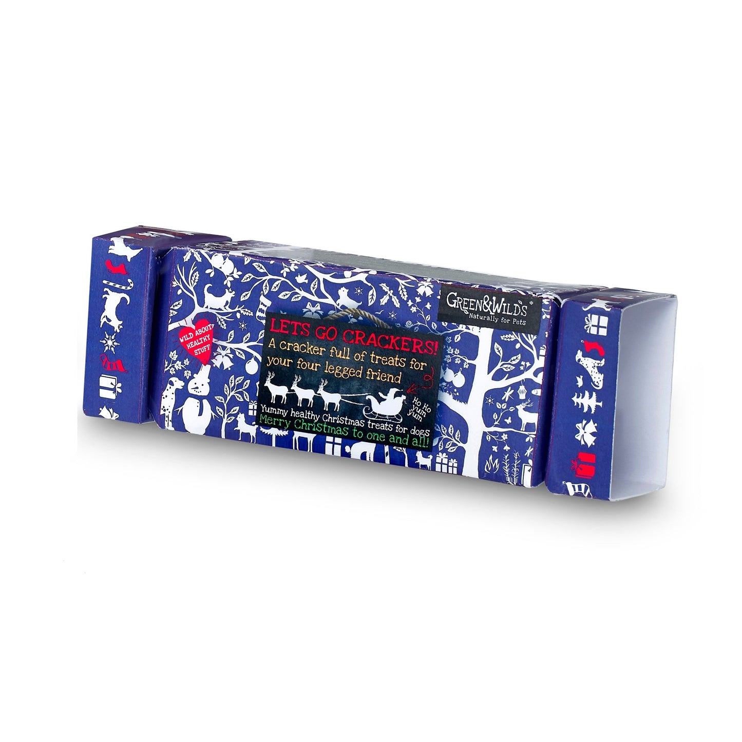 Christmas cracker for dogs by Green & Wilds