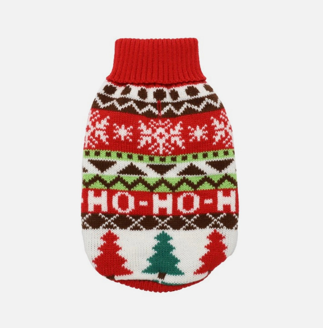 Dog Christmas Wrapping Jumper