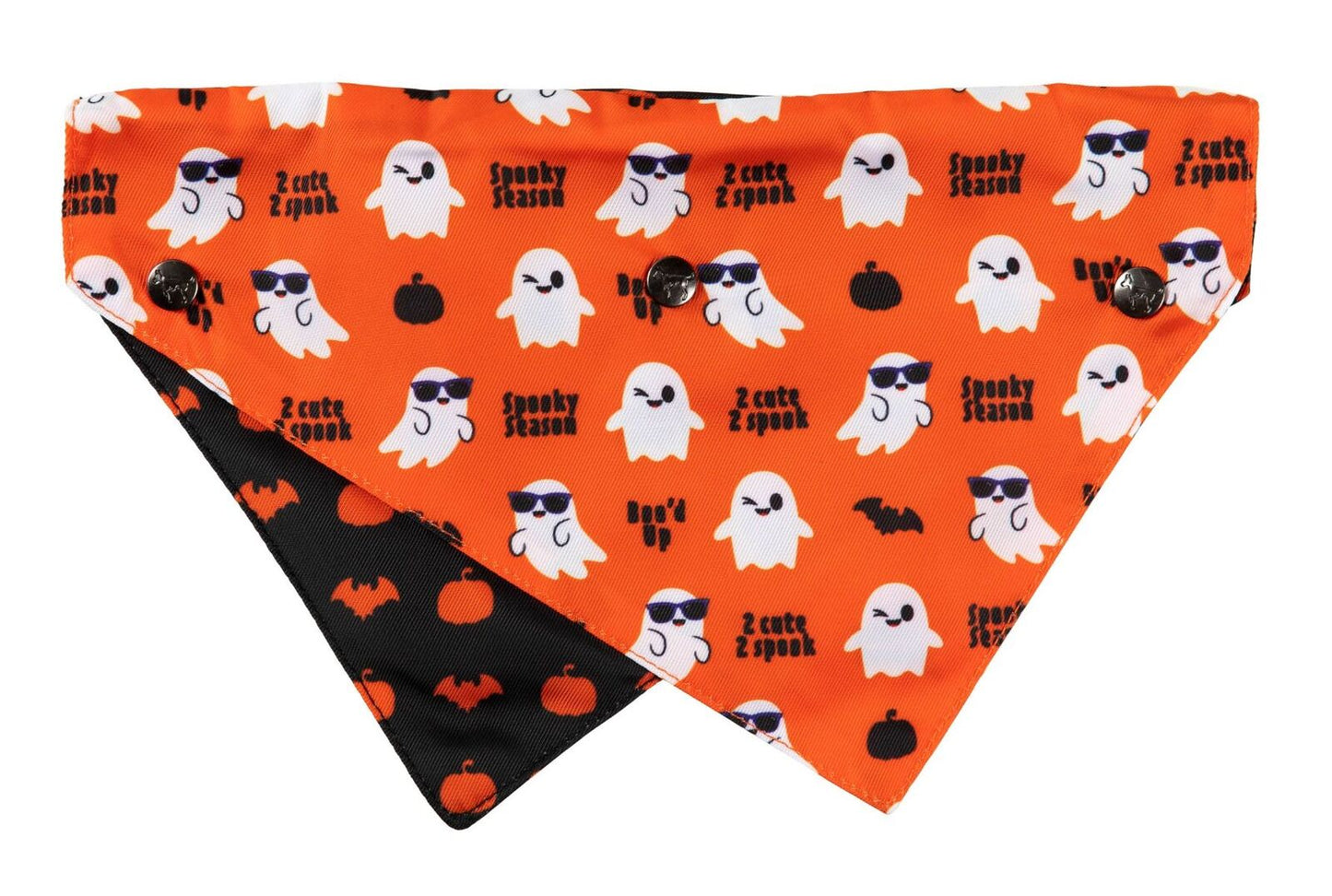 Halloween Dog Bandana - Spooky Ghost M/L