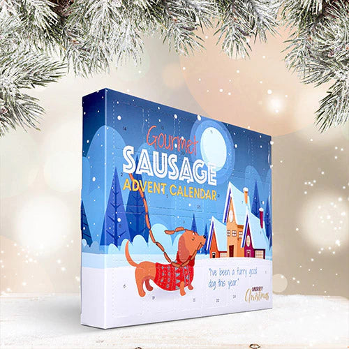 Gourmet Sausage Advent Calendars Rosie's Hounds at Heart Ltd