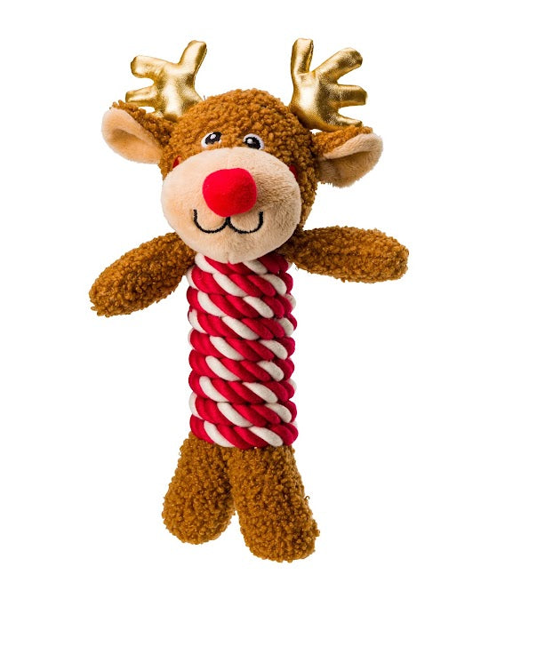 House of Paws Reindeer Rope Dog Toy