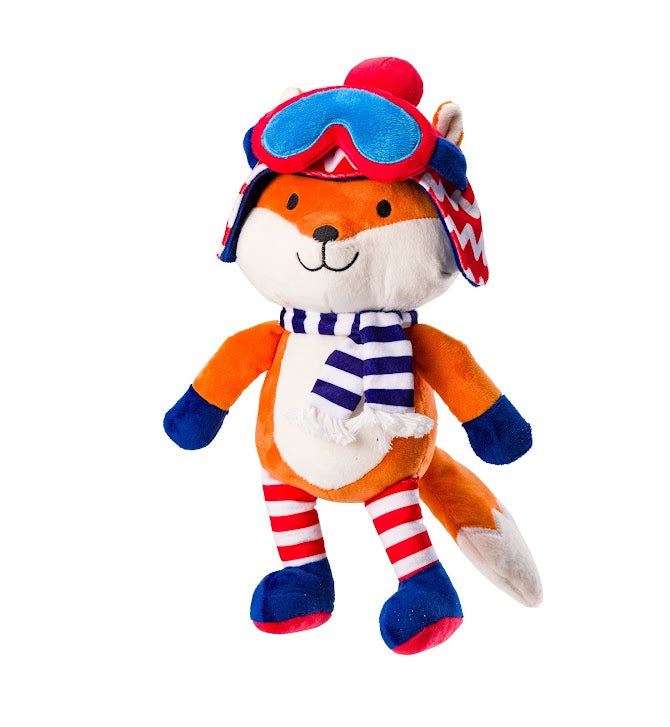 House of Paws Apres Ski Fox Dog Toy