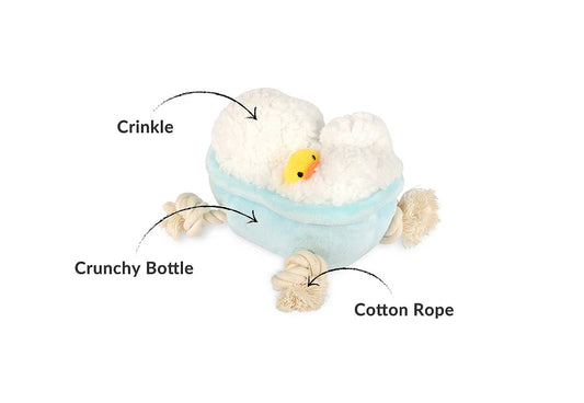 Splish Splash - Rub-a-dub-Tub Dog Toy