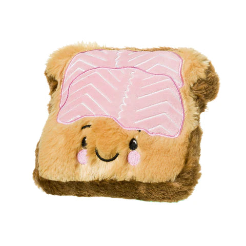 Smoked Salmon On Brown Bread Dog Toy