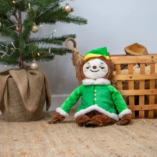 ANCOL Christmas Stevie Sloth Dog Toy