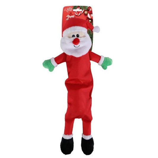 All for Paws Long Body Santa Dog Toy