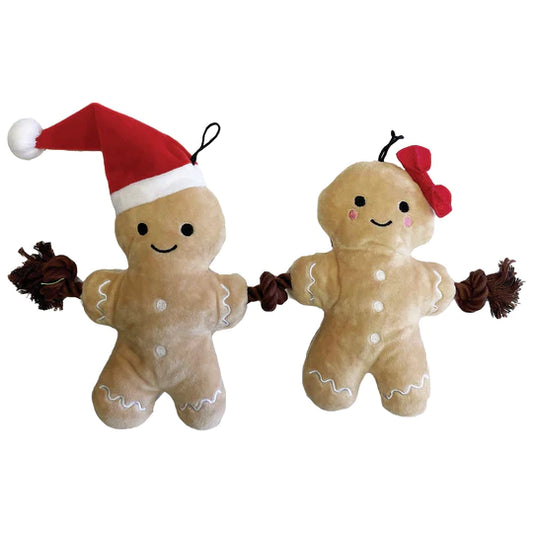 Happy Pet Gingerbread Rope Duo Toy