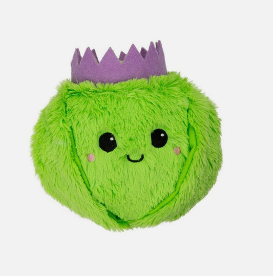 Royal sprouts squeaky dog toy large