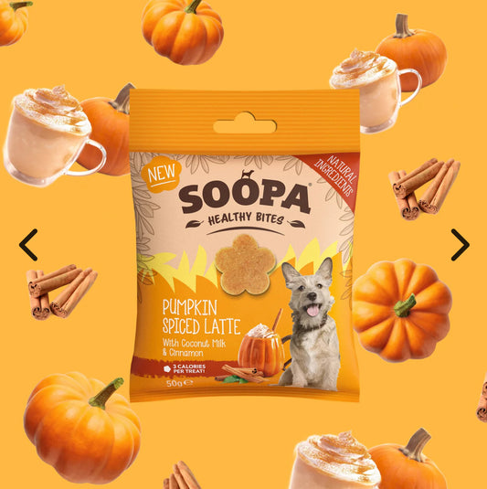 Soopa Pumpkin Spiced Latte Bites 50g