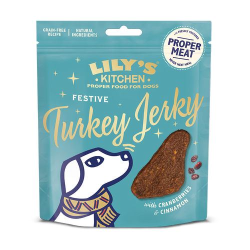 Lily's Kitchen Festive Christmas Turkey Jerky