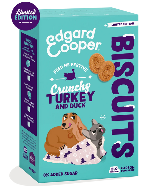 Edgard & Cooper Festive Turkey and Duck Biscuits