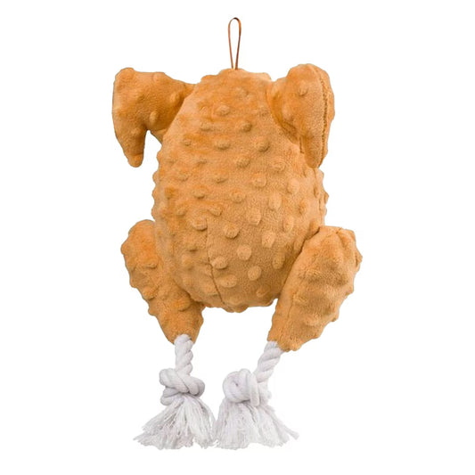 House Of Paws Roast Turkey Christmas Rope Dog Toy