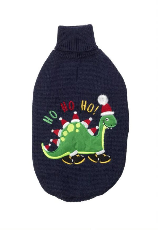 House of Paws Santasaurus Christmas Dog Jumper