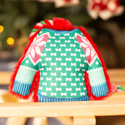 Merry and Bright Christmas Jumper Toy