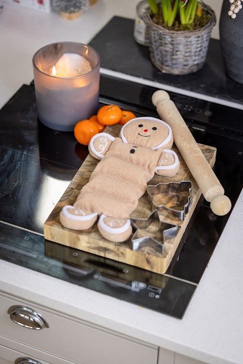 House of Paws Gingerbread Long Squeaker Dog Toy