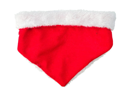 Christmas Santa bandana for dogs