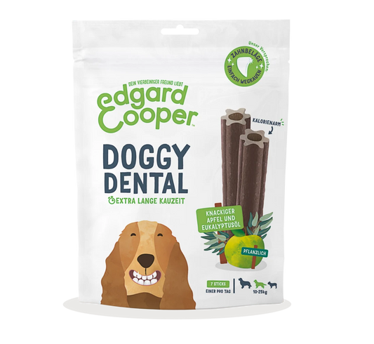 Edgard & Cooper Doggy Dental Apple & Eucalyptus - medium
