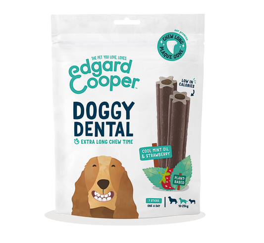 Edgard & Cooper Doggy Dental Mint & Strawberry - medium