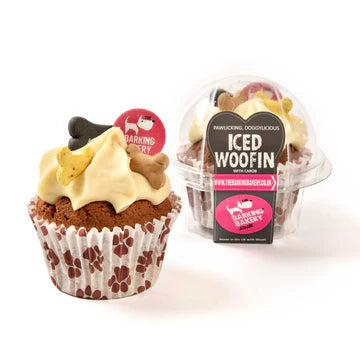 Vanilla Woofin with Vanilla Frosting