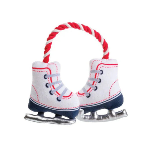 House of Paws Ice Skates on Rope Toy