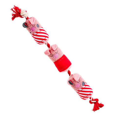 Party Animal Christmas Pigs In Blankets Toy