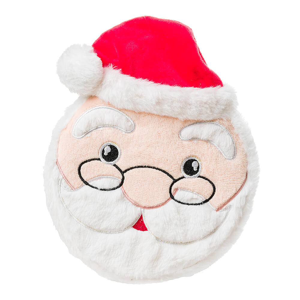 Round Santa Squeaker toy