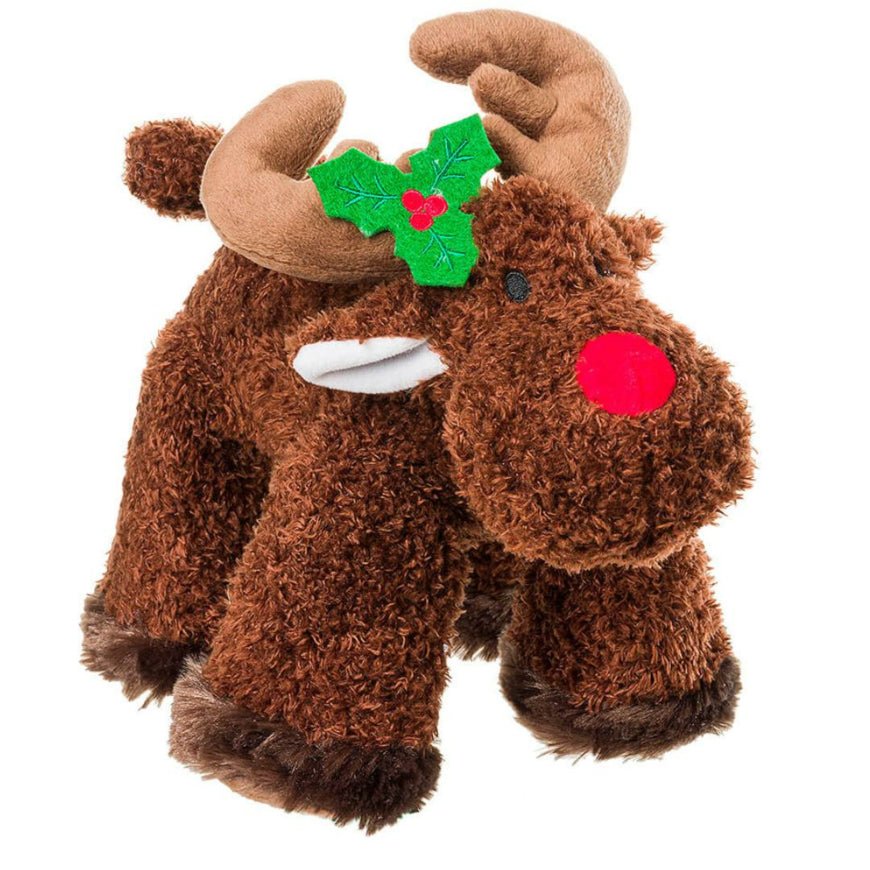 Reindeer Big Paws Dog Toy with 4 Leg Squeaker