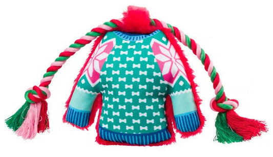 Merry and Bright Christmas Jumper Toy